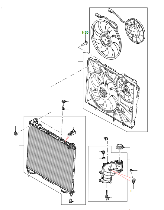 Radiator & Header Bottle